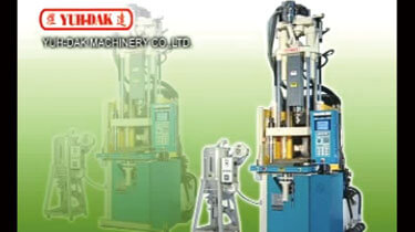 Video for YH series vertical clamping vertical injection molding machine